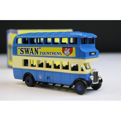 1335 - Nine boxed Matchbox Models of yesteryear diecast models to include Y5 1929 Leyland Titan, Y11 1912 P... 