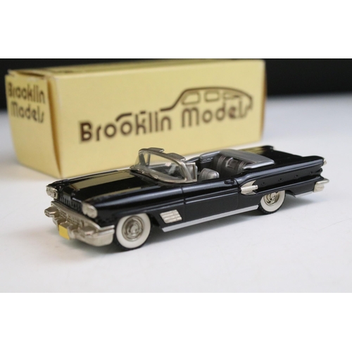 1337 - Four Boxed Brooklin Models 'The Brooklin Collection' 1/43 scale metal diecast models to include BRK ... 