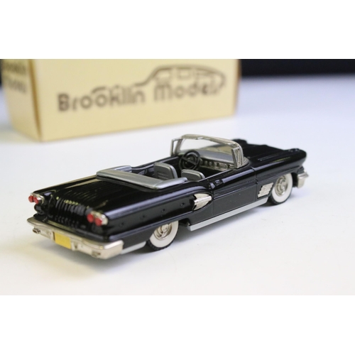 1337 - Four Boxed Brooklin Models 'The Brooklin Collection' 1/43 scale metal diecast models to include BRK ... 