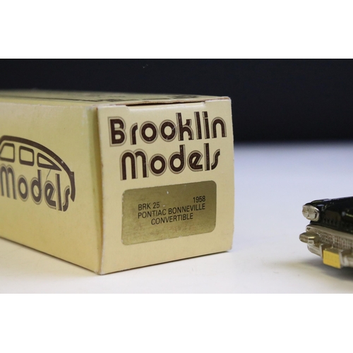 1337 - Four Boxed Brooklin Models 'The Brooklin Collection' 1/43 scale metal diecast models to include BRK ... 