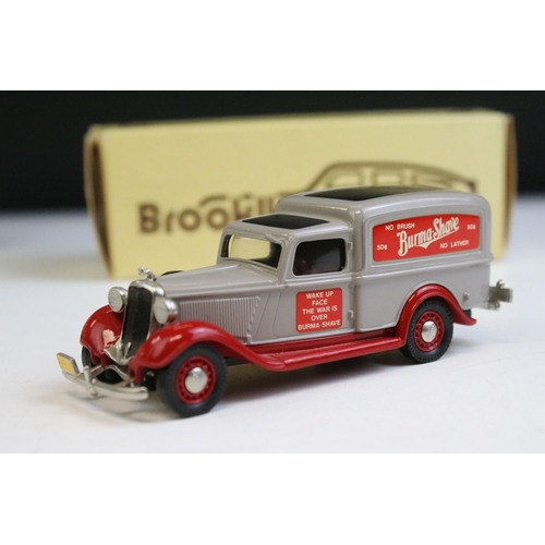 1337 - Four Boxed Brooklin Models 'The Brooklin Collection' 1/43 scale metal diecast models to include BRK ... 