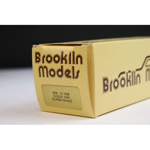 1337 - Four Boxed Brooklin Models 'The Brooklin Collection' 1/43 scale metal diecast models to include BRK ... 