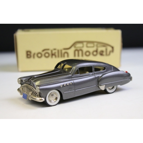 1337 - Four Boxed Brooklin Models 'The Brooklin Collection' 1/43 scale metal diecast models to include BRK ... 