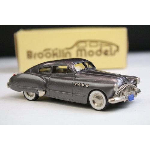 1337 - Four Boxed Brooklin Models 'The Brooklin Collection' 1/43 scale metal diecast models to include BRK ... 