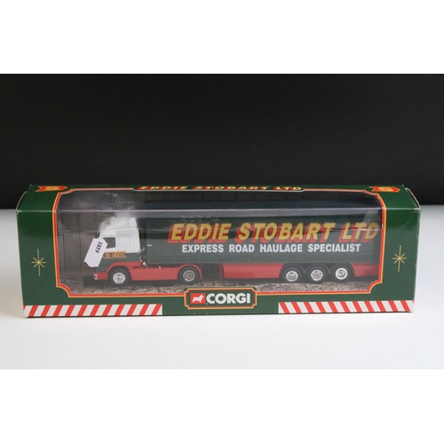 1340 - Quantity of boxed and unboxed diecast models to include 2 x boxed Eddie Stobart related models featu... 