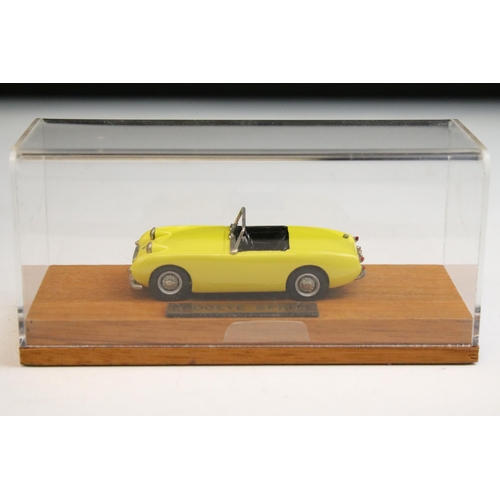 1342 - Two boxed / cased RAE Models diecast models to include KED046 Austin Healey Frog Eye Sprite Finished... 