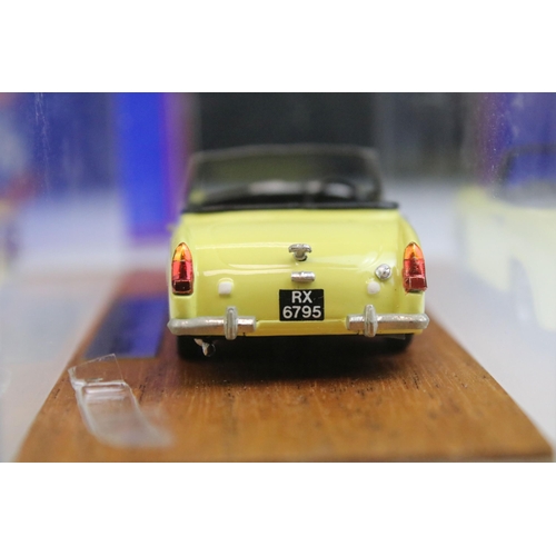 1342 - Two boxed / cased RAE Models diecast models to include KED046 Austin Healey Frog Eye Sprite Finished... 