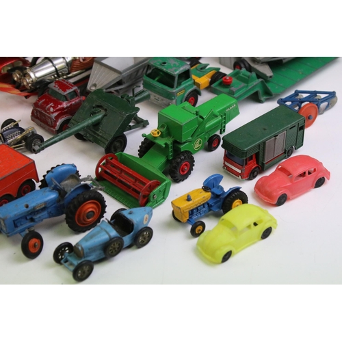 1347 - Quantity of circa mid 20th C play worn diecast models to include Matchbox and Corgi featuring Corgi ... 