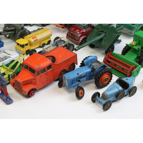 1347 - Quantity of circa mid 20th C play worn diecast models to include Matchbox and Corgi featuring Corgi ... 