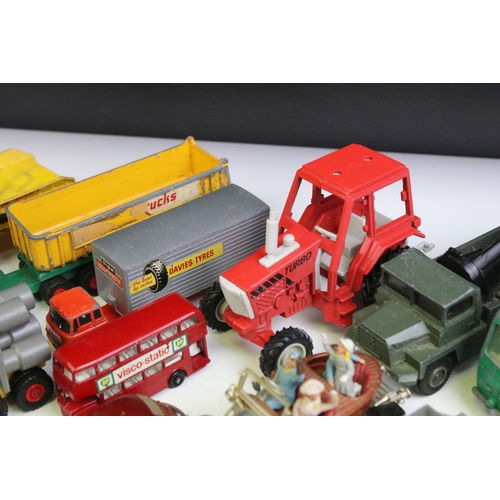 1347 - Quantity of circa mid 20th C play worn diecast models to include Matchbox and Corgi featuring Corgi ... 