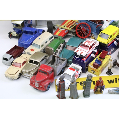 1348 - Collection of various diecast models to include boxed Dinky Dublo 076 Lansing Bagnall Tractor And Tr... 