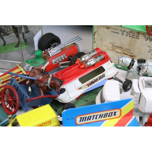 Collection of various diecast models to include boxed Dinky Dublo 076 ...