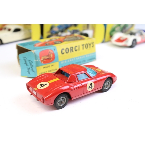 1326 - 16 Boxed / cased diecast models to include 4 x Corgi (314 Ferrari Berlinetta 250 Le Mans, 154 Ferrar... 