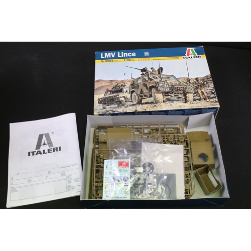 317 - 11 Boxed Italeri 1/35 plastic model kits to include 6436 LCM 3 50ft Landing Craft, 6466 DUKW British... 