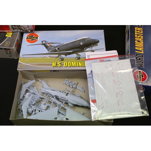 322 - 31 Boxed Airfix 1/72 plastic model kits, mainly featuring planes, to include A06014 Heinkel He111 P-... 