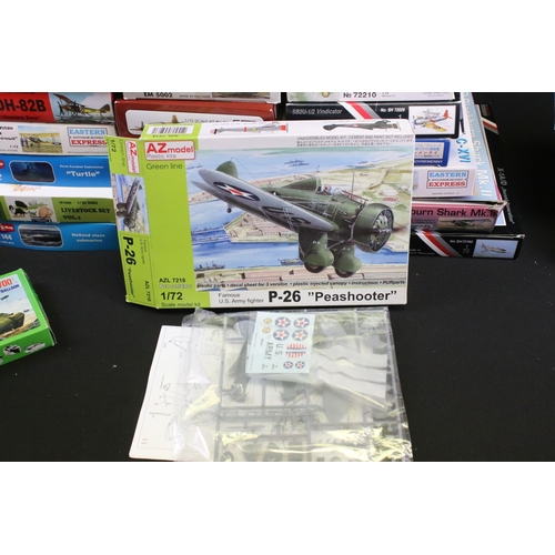 324 - 48 Boxed plastic model kits to include Academy, Accurate Miniatures, Mirage Hobby, Premiere, AZ Mode... 