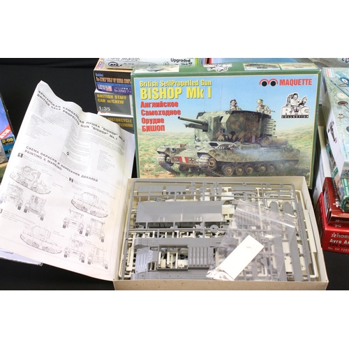 332 - 37 Boxed plastic model kits to include Special Hobby, Roden, Eastern Express, Master Hobby Kits, Air... 