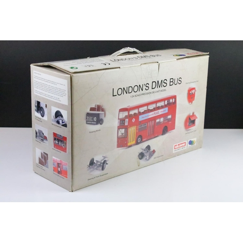 1017 - Boxed Gilbow 1/24 scale London's DMS Bus 99102 Daimler DMS Bus London Transport Norbiton Garage rout... 