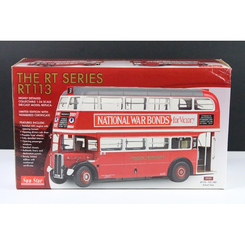 1020 - Boxed ltd edn Sun Star 1/24 scale The RT Series RT113 2920 FXT 288 diecast model, within original po... 