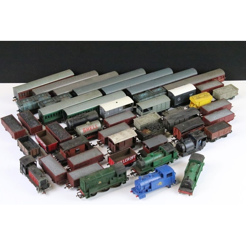 128 - 43 OO gauge items of rolling stock to include Hornby, Bachmann, Jouef, Grafar, Hornby Dublo etc feat... 