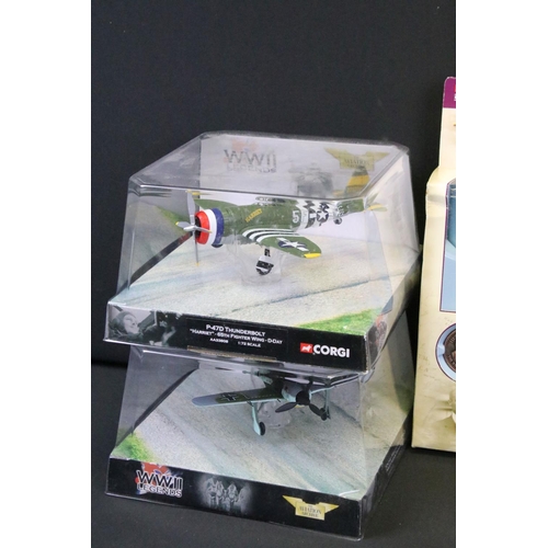 1065 - 17 Boxed Corgi Aircraft diecast models to include 9 x 100 Years of Flight (CS90336, CS90212, CS90111... 