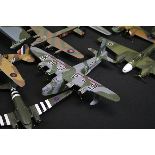 1068 - 19 Corgi Aviation Archive diecast model planes to include 2 x Bristol Blenheim, Do 17/215, Short Sun... 