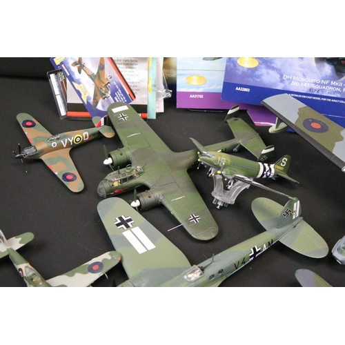 1068 - 19 Corgi Aviation Archive diecast model planes to include 2 x Bristol Blenheim, Do 17/215, Short Sun... 