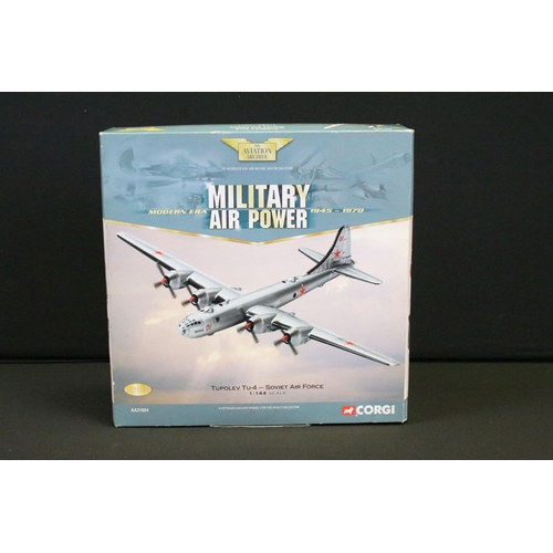 1075 - 10 boxed Corgi Aviation Archive diecast models to include 47101, 48502, AA33401, 47503, 47607, 48202... 