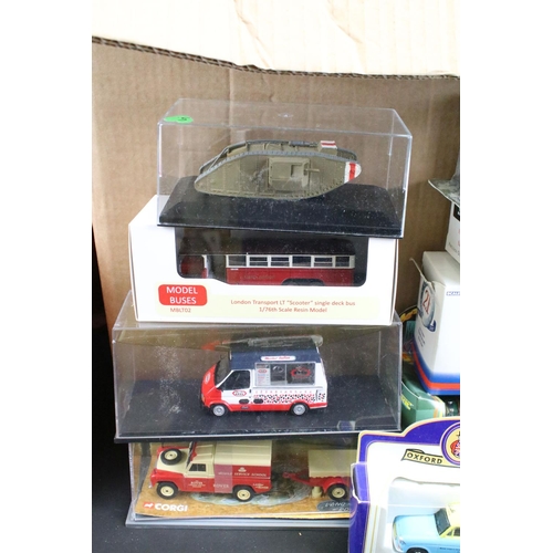 1076 - Large collection of over 110 diecast models to include mainly Lledo Days Gone, Matchbox Models Of Ye... 