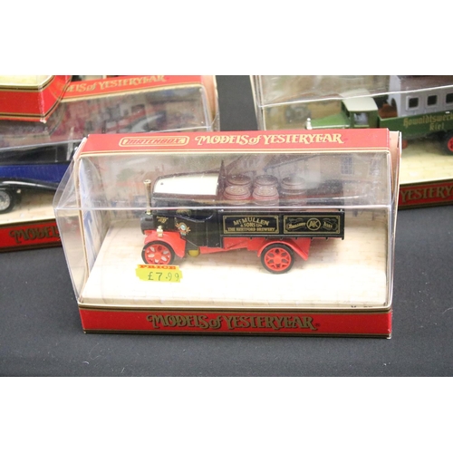 1080 - 54 Boxed Matchbox Models of Yesteryear diecast models in red window boxes, all ex