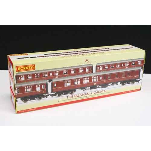 163 - Boxed Hornby OO gauge R4252 The Talisman Coach Pack, complete