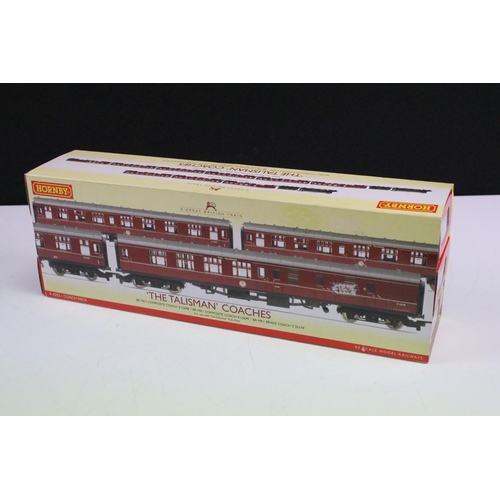 163 - Boxed Hornby OO gauge R4252 The Talisman Coach Pack, complete