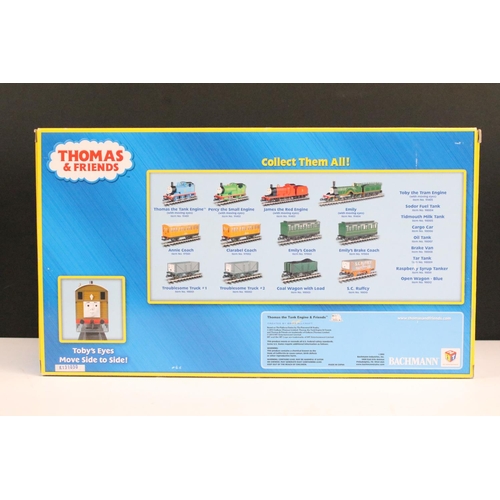 137 - Boxed Bachmann G scale Thomas & Friends Deluxe 91405 Toby the Train Engine locomotive