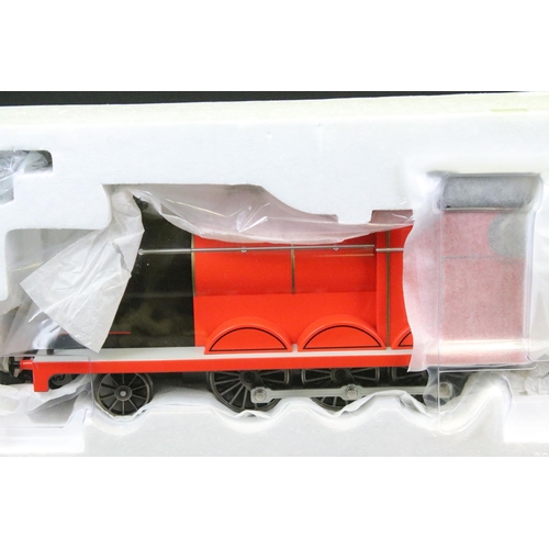 138 - Boxed Bachmann G scale Thomas & Friends Deluxe 91403 James the red engine locomotive