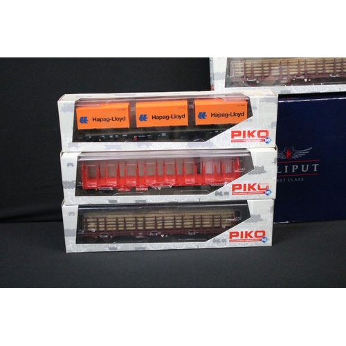 182 - Boxed Liliput HO gauge L350041 Wagenset Brit Rheinarmee Ep III plus 28 x boxed items of HO gauge rol... 