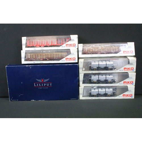 182 - Boxed Liliput HO gauge L350041 Wagenset Brit Rheinarmee Ep III plus 28 x boxed items of HO gauge rol... 