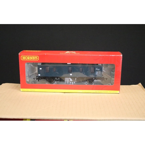 188 - 53 Boxed Hornby OO gauge items of rolling stock to include R6287C Mainline YGB Seacow weathered, R63... 