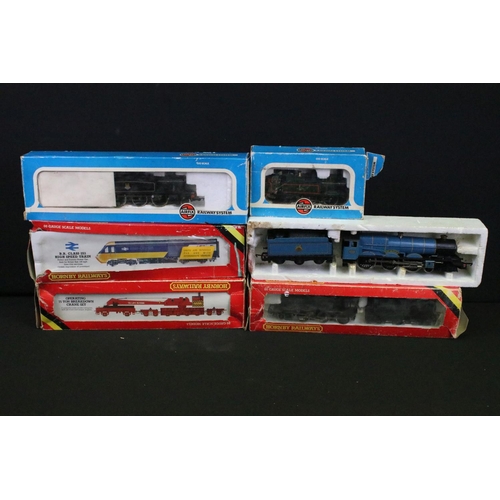 210 - Six OO gauge locomotives to include boxed Hornby R069 HST Power/Dummy Power Cars, Airfix 54151-4 Pra... 