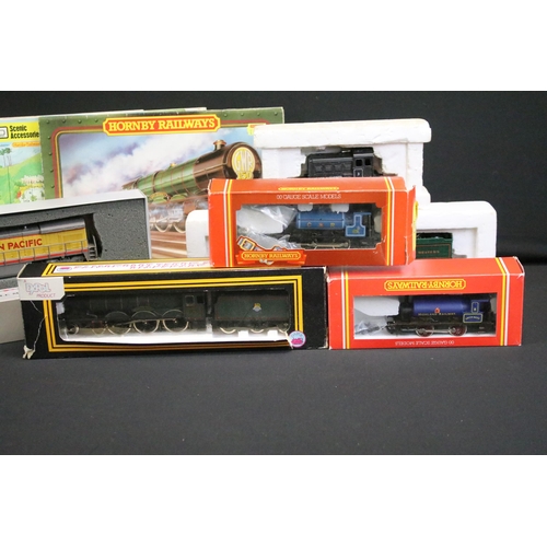 152 - Four boxed OO / HO gauge locomotives to include Bachmann Plus 31102 B 23-7 Diesel Union Pacific #124... 