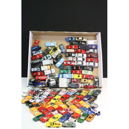 1298 - Over 120 diecast models to include Corgi, Hot Wheels and others featuring Jaguar XJ-S V12, Ford Crow... 