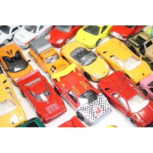 1298 - Over 120 diecast models to include Corgi, Hot Wheels and others featuring Jaguar XJ-S V12, Ford Crow... 