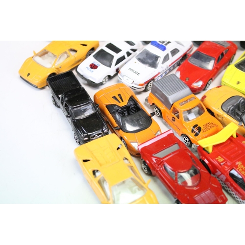 1298 - Over 120 diecast models to include Corgi, Hot Wheels and others featuring Jaguar XJ-S V12, Ford Crow... 