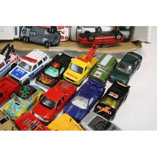 1298 - Over 120 diecast models to include Corgi, Hot Wheels and others featuring Jaguar XJ-S V12, Ford Crow... 