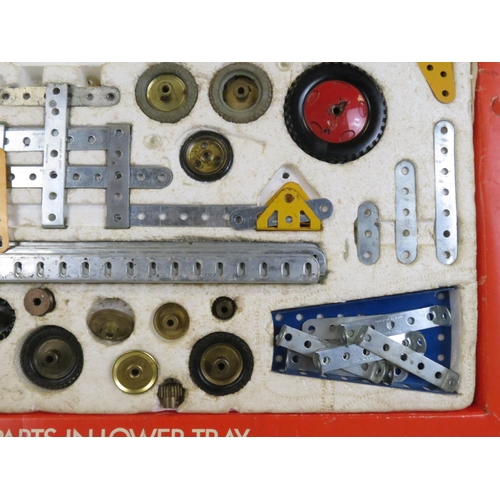 361 - Boxed Meccano Set No. 8 with contents appearing complete and contained within two polystyrene inner ... 