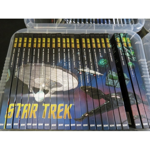 381 - Collection of around 140 Star Trek Graphic Novel Collection Hardback Books published by IDW from 201... 