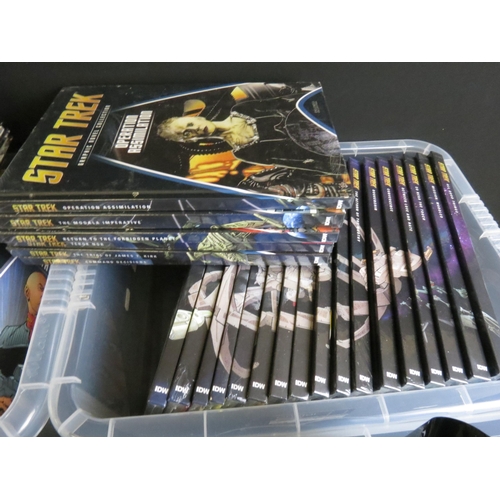 381 - Collection of around 140 Star Trek Graphic Novel Collection Hardback Books published by IDW from 201... 