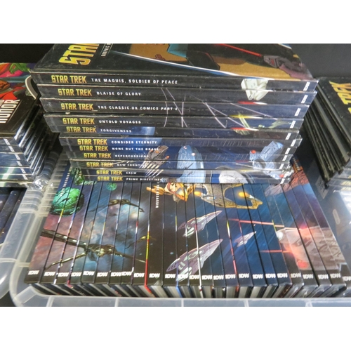 381 - Collection of around 140 Star Trek Graphic Novel Collection Hardback Books published by IDW from 201... 