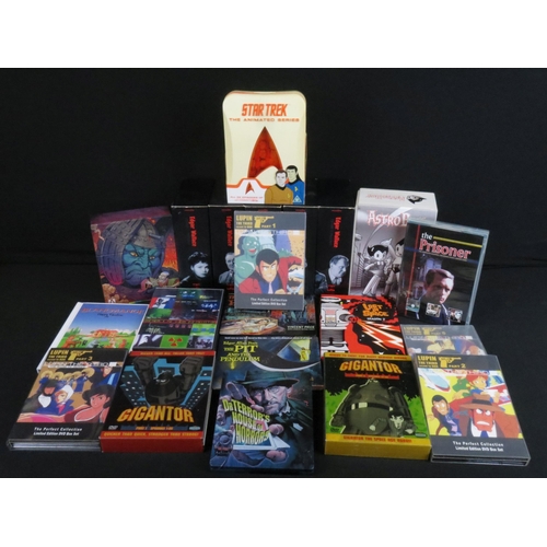 384 - Collection of DVD box sets to include Astro Boy Ultra Collector's Edition Set 1, Arrow Video The Dai... 