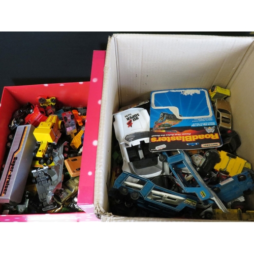 1264 - Collection of Late 20th C diecast models featuring Matchbox, Corgi, Corgi Junior, Matchbox Battle Ki... 