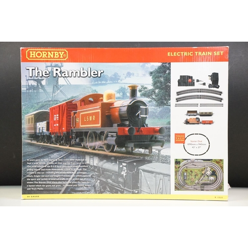 44 - Boxed Hornby R1035 The Rambler electric train set, complete and ex